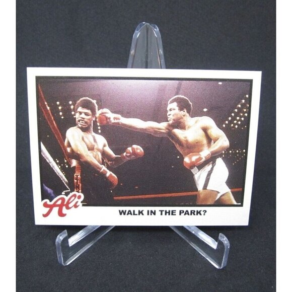 2021 Topps Muhammad Ali Walk in the Park Boxing The People Champ Card - Picture 1 of 6